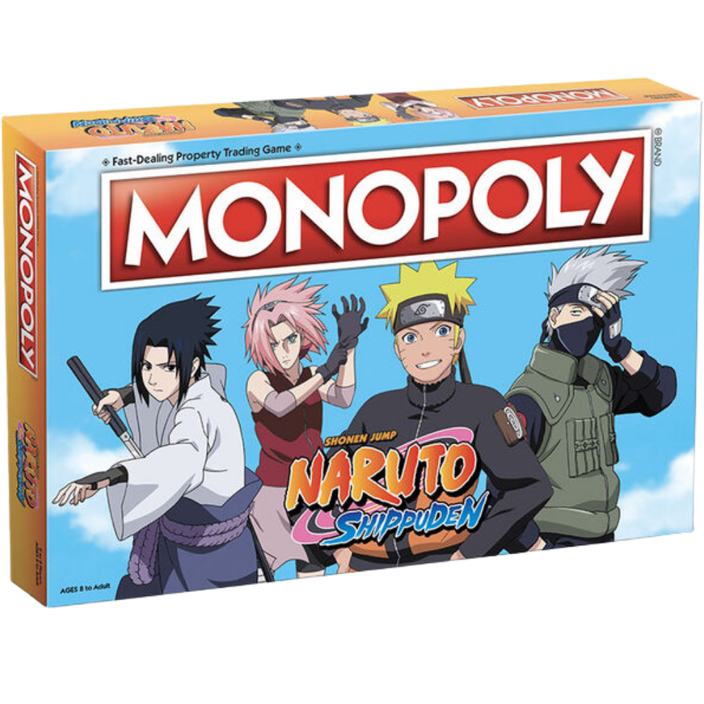 Naruto Monopoly Board Game - Official Licensed Edition